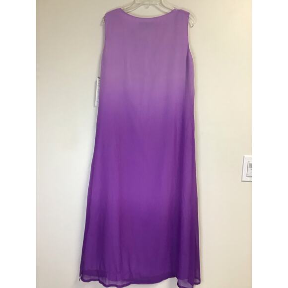 Victoria Holley Women's Purple Sleeveless Dress Size 4P - Picture 2 of 5